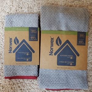 Norwex Textured Kitchen towel & cloth set